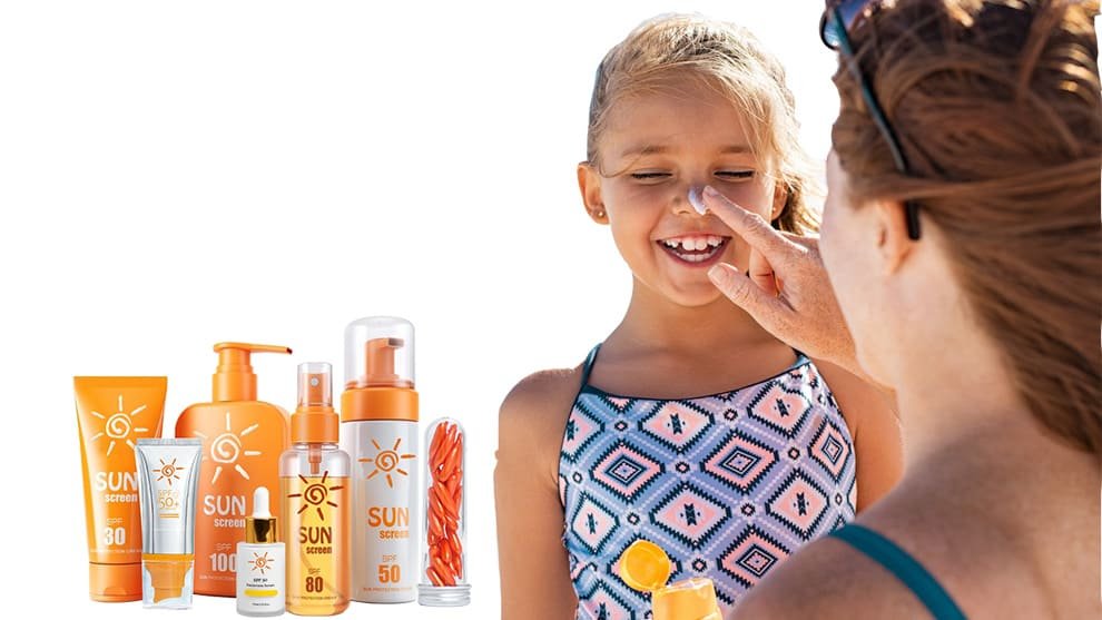 4 private label tanning and sunscreen