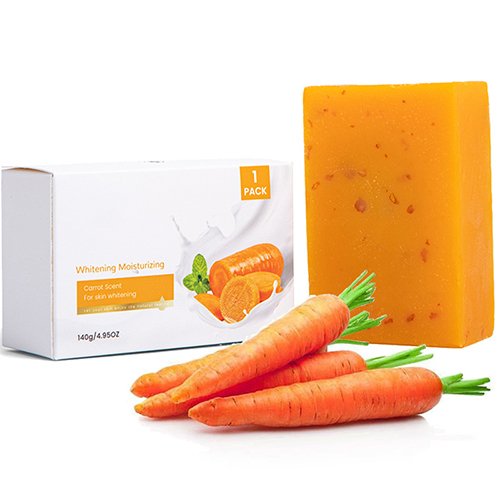 carrot kojic acid soap