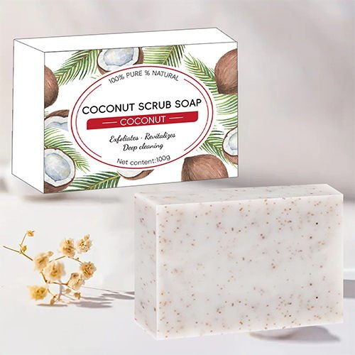 coconut scrub soap