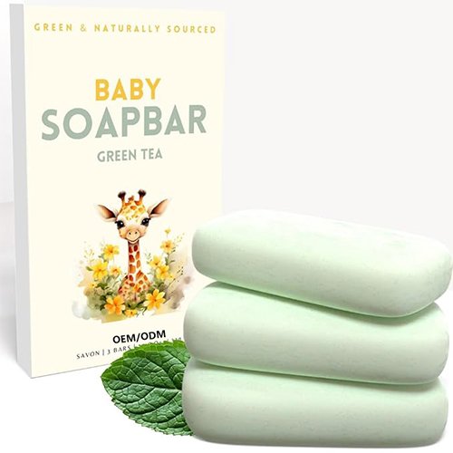 green tea baby soap
