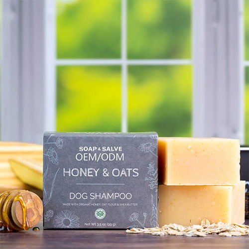 honey & oats dog shampoo