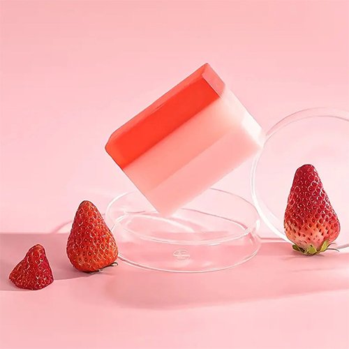 strawberry yoni soap