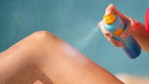 sunscreen spray
